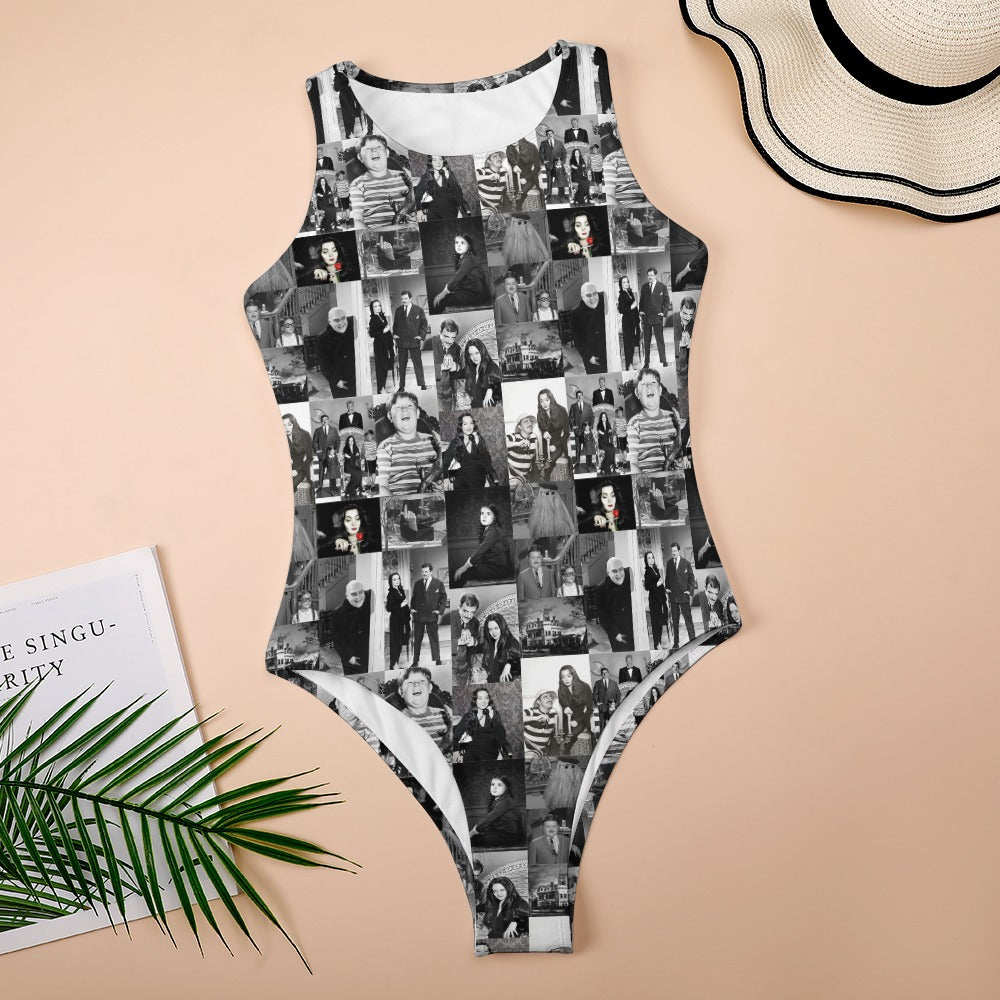 Addams Family Tank Bodysuit spookydoll