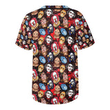 Faces Of Horror Baseball Jersey