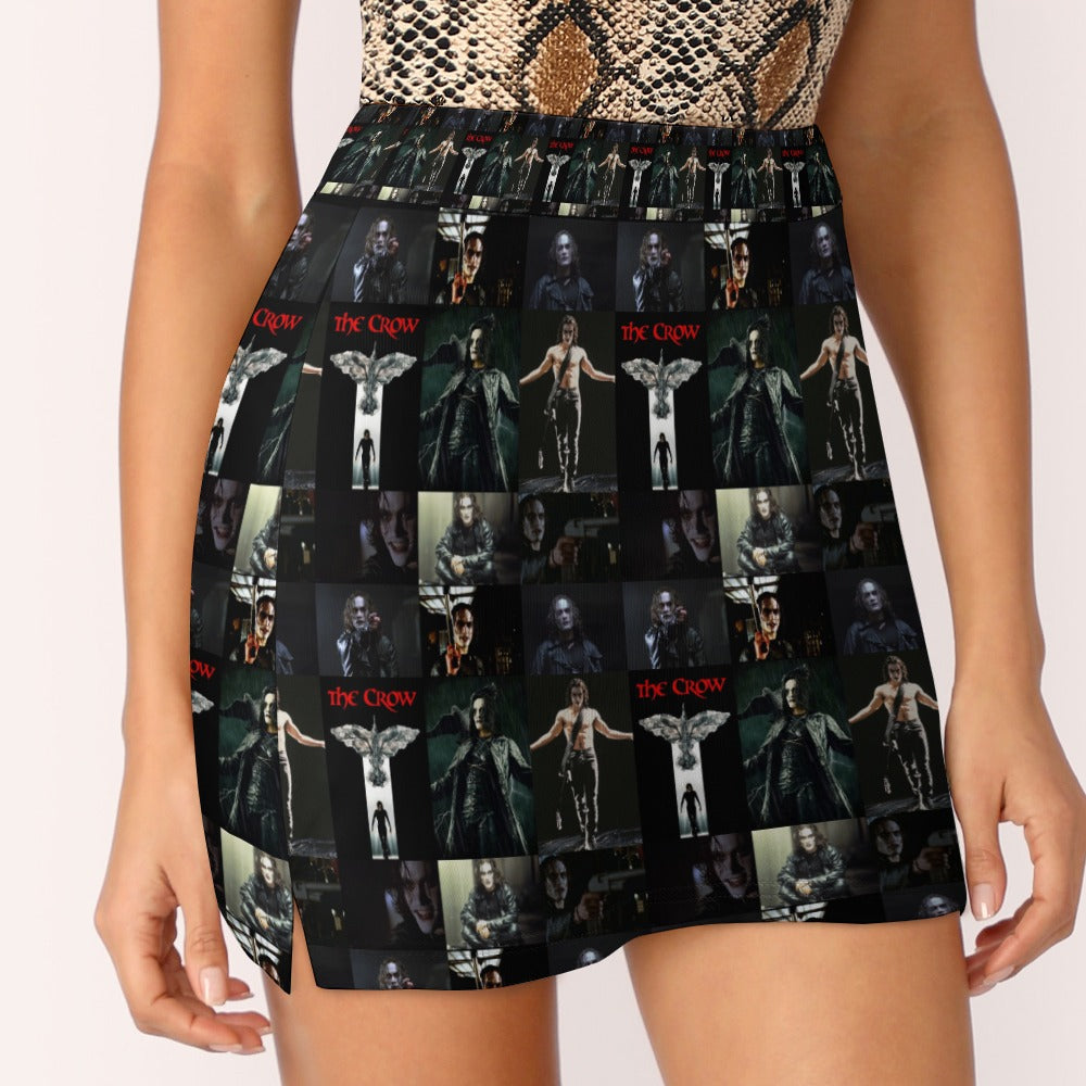 The Crow Bodycon Skort
