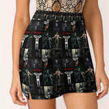 The Crow Bodycon Skort