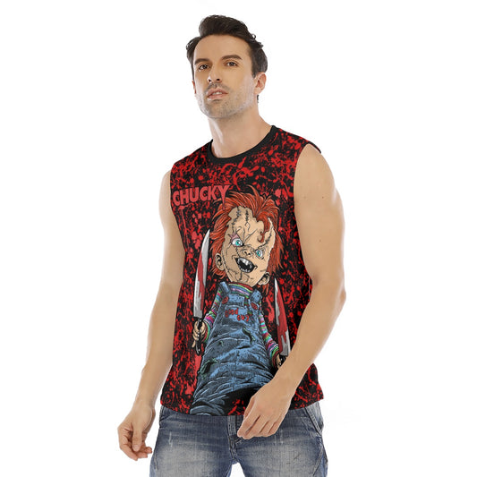 Chucky Bloody O-neck Tank Top