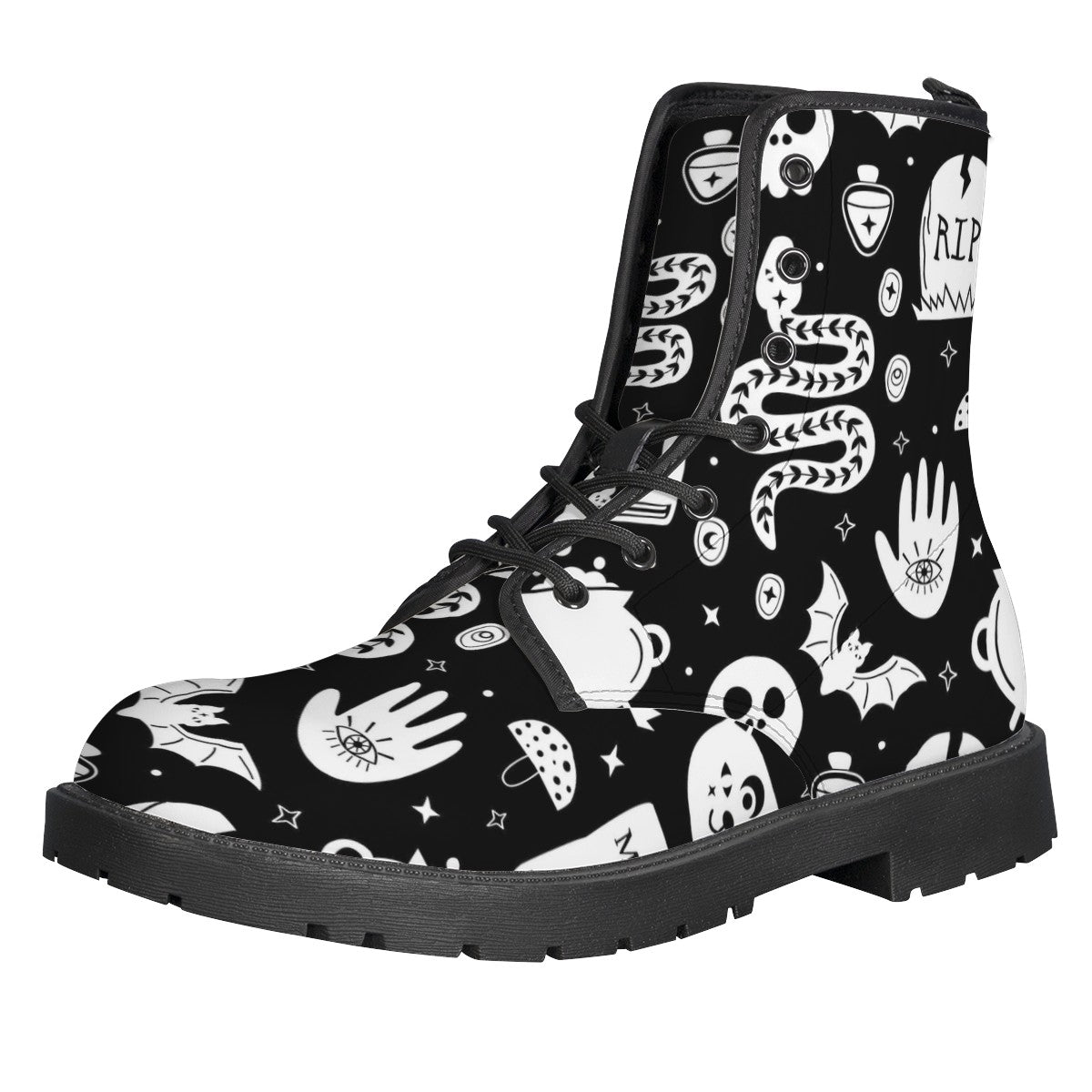 witch things boots Leather Boots Gothdollbymika