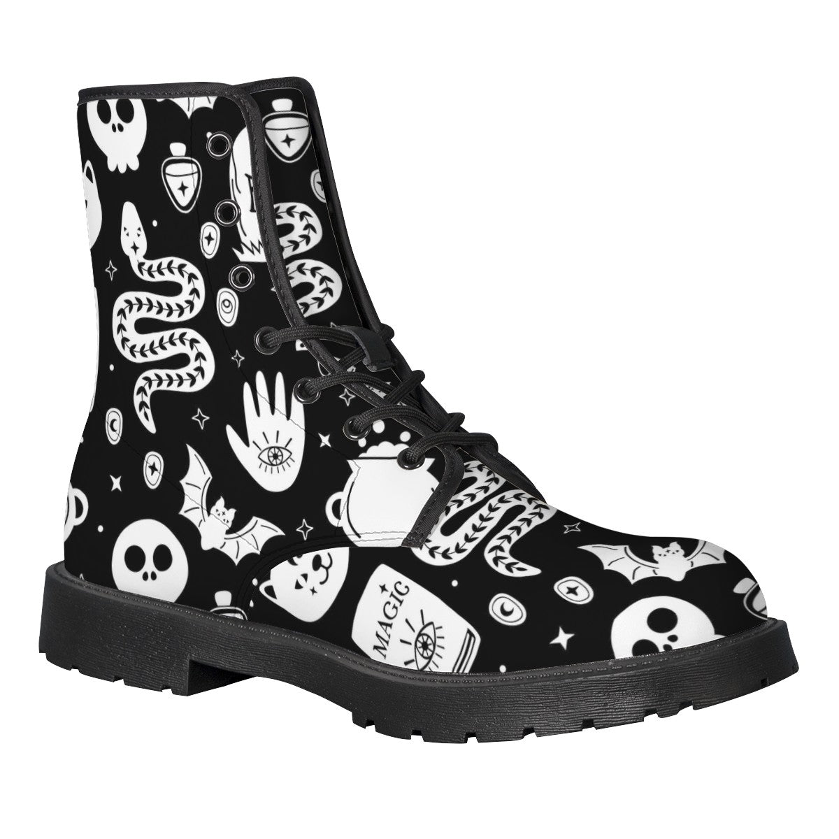 witch things boots Leather Boots Gothdollbymika