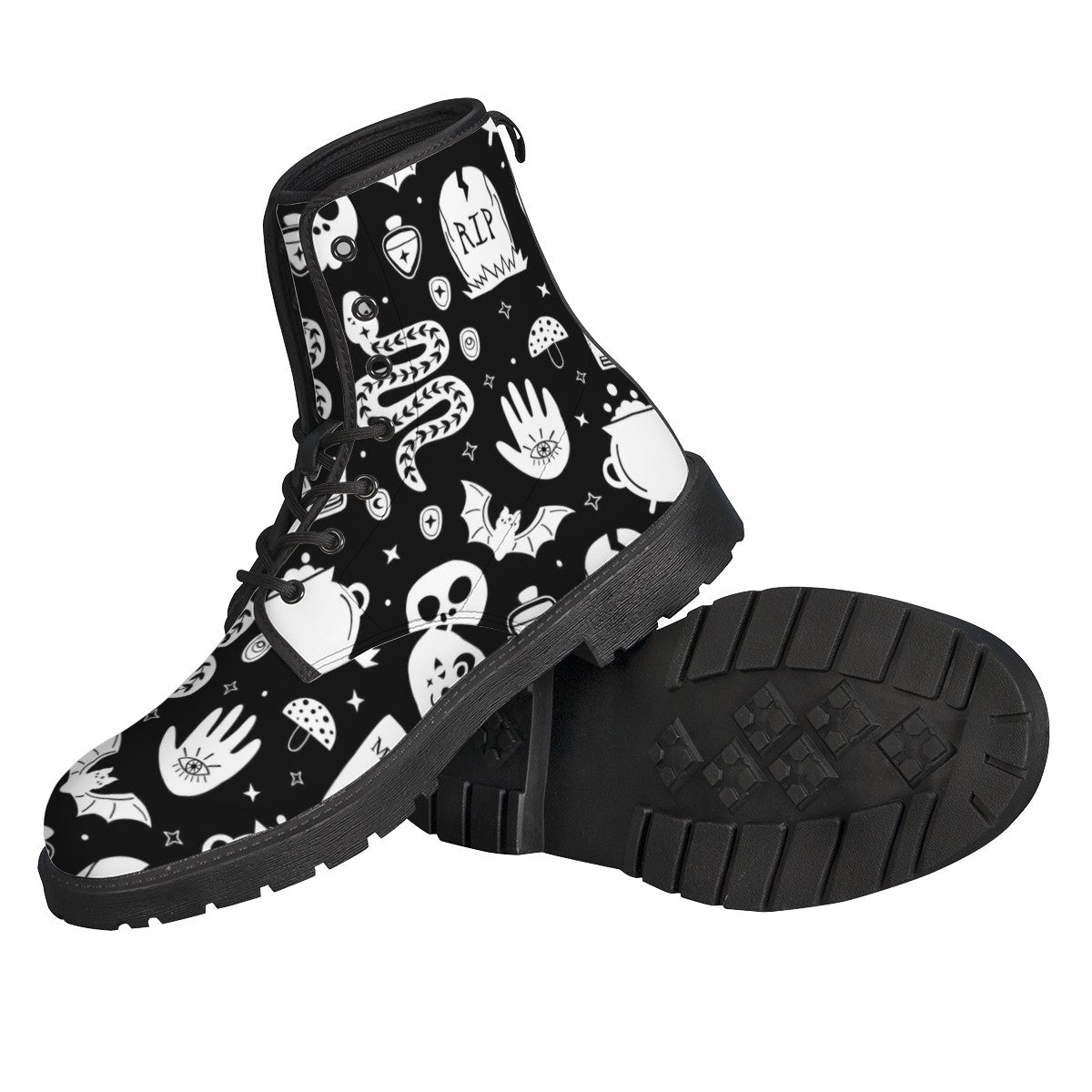 witch things boots Leather Boots Gothdollbymika